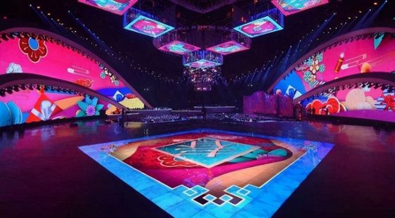 P6.25 دیسکو قابل حمل تخت رقص Led اجاره ROHS با کیفیت بالا