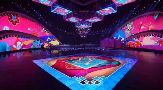 P6.25 دیسکو قابل حمل تخت رقص Led اجاره ROHS با کیفیت بالا