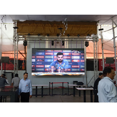 نمایشگر LED اجاره ای با روشنایی بالا 180W/M2 1R1G1B LED Screen Die Casting Alu