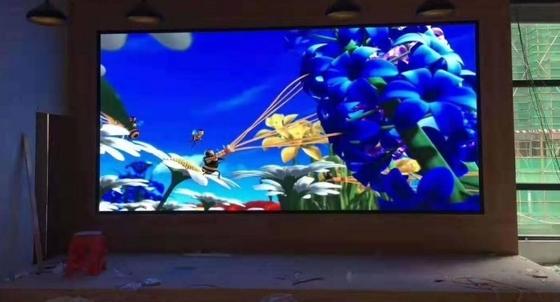 512×512 میلی متر P2 ماژول دیوار تصویری LED 800cd 1R1G1B داخلی