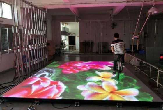 نورپردازی سبک و با دوام ODM P4.81 LED Screen Dance Floor Lighting برای رویدادها