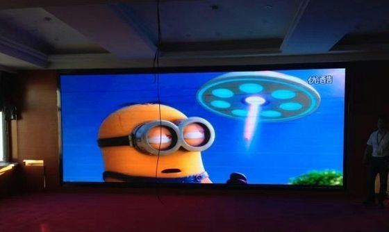 900cd صفحه نمایش LED داخلی تمام رنگی اجاره ای P3.91 دیوار ماتریس LED CCC 65410 پیکسل