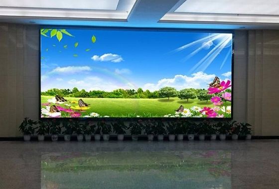 P1.875 صفحه نمایش تبلیغاتی داخلی داخلی بزرگ 48 x 48cm 600cd