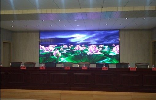 رنگارنگ مربع داخلی رنگ کامل LED صفحه نمایش P2.5 برای ستون مربع 640x480mm آلومینیوم Die-casting