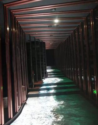 کف رقص LED چند رنگ HD با فرکانس 3840 هرتز و ولتاژ 196 ولت برای صحنه کنسرت