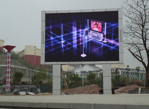 P6 Commercial Outdoor Advertising Panel Sign Screen 16.7M 5500cd/ M2