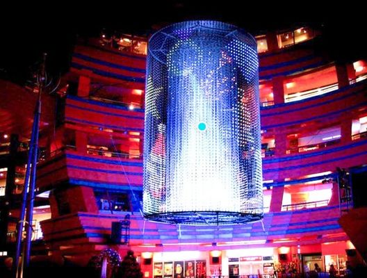 صفحه نمایش ماژول ال ای دی انعطاف پذیر RGB دیوار ویدئویی 600 نیت تا 800 نیت