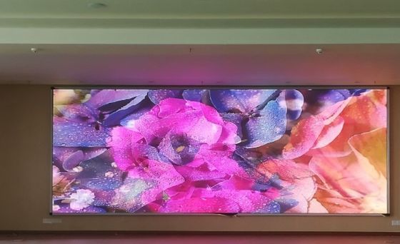 مرکز خرید کوچک پیکسل LED نمایشگر دیواری 300W/M2 32 X 16 ROHS CCC