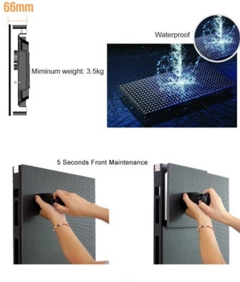 نمایشگر LED عروسی 6 میلی متری 1920 هرتز برای ازدواج Meanwell