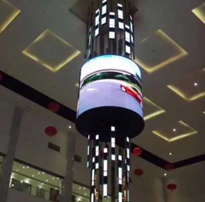 SMD2121 256×128mm LED ماژول انعطاف پذیر P4 نمایش تبلیغاتی بادوام در فضای داخلی