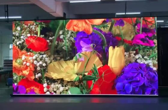 ایمنی و صرفه جویی در انرژی 256 RGB P2.976 تزئینات صحنه صفحه نمایش پس زمینه IP43