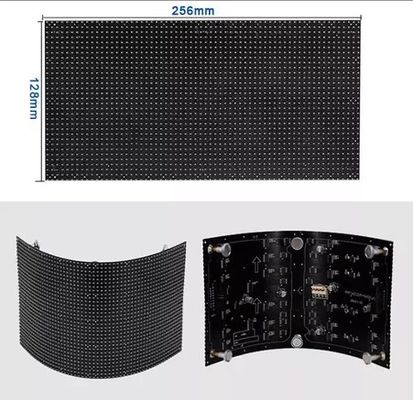 ماژول انعطاف پذیر Longda P4 ماژول LED انعطاف پذیر صفحه نمایش LED تبلیغاتی ماژول صفحه نمایش ویدئویی LED