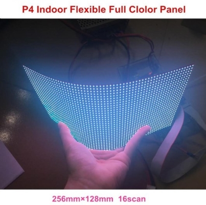 کاشی های دیواری LED صفحه نمایش سیلندر SMD با ماژول انعطاف پذیر با زاویه دید 140 تا 160 درجه