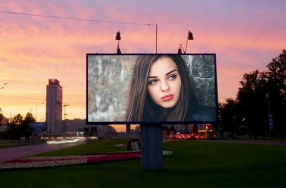 دیوارهای ویدئویی LED بیرونی P3.91 برای تبلیغات