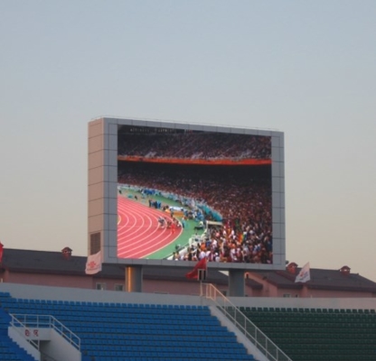 ODM P4 Outdoor LED Video Walls ISO14001 1R1G1B بیلبورد LED تبلیغاتی