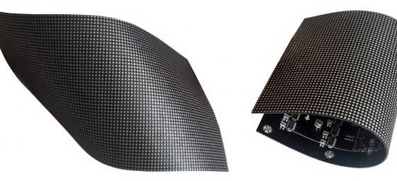 صفحه نمایش LED نرم داخلی HD P2.5 SMD ماژول انعطاف پذیر منحنی داخلی