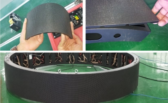 OEM ODM Flexibility Soft LED Display Module Soft SMD Panel Pixel Pitch P2.5