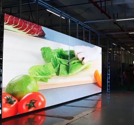 P3.91 LED Stage Backdrop Screen Die Casting Aluminium 250X250mm تصویر واضح شفاف