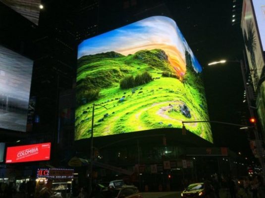 دیوارهای ویدئویی LED سفارشی فضای باز، نمایشگرهای LED، کابینت‌های آلومینیومی دایکاست