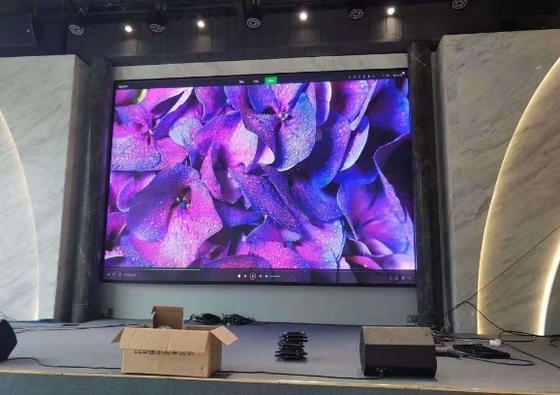 ماژول صفحه نمایش LED SMD داخلی P3.91 صفحه نمایش ماتریس LED 64X64 پیکسل